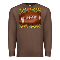Chestnut football leopard turquoise sunflower Premium Sweatshirt - JahusDesignShop