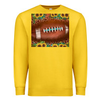 Lemon football leopard turquoise sunflower Premium Sweatshirt - JahusDesignShop