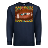 Navy football leopard turquoise sunflower Premium Sweatshirt - JahusDesignShop