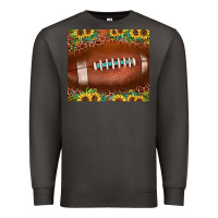 Smoke football leopard turquoise sunflower Premium Sweatshirt - JahusDesignShop