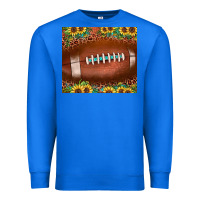True Royal football leopard turquoise sunflower Premium Sweatshirt - JahusDesignShop