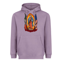 Lavender our lady Heavyweight Hoodie - RacoonDesign