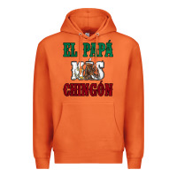 Carrot El Papa Mas Chingon Mexican Flag Premium Hoodie - Jasminsmagicworld