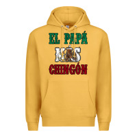 Mustard El Papa Mas Chingon Mexican Flag Premium Hoodie - Jasminsmagicworld