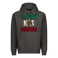 Smoke El Papa Mas Chingon Mexican Flag Premium Hoodie - Jasminsmagicworld