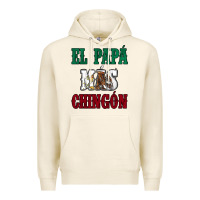 Tofu El Papa Mas Chingon Mexican Flag Premium Hoodie - Jasminsmagicworld