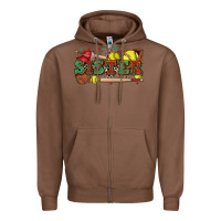 Chestnut sister softball Zipper Hoodie - Zillion Design Studio