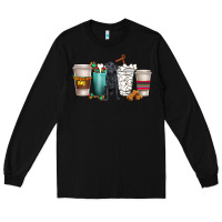 Black labrador retriever dog coffee cups Long Sleeve Tee - texasbilliewilder