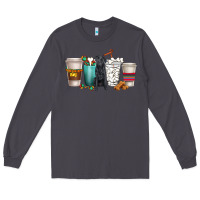 Smoke labrador retriever dog coffee cups Long Sleeve Tee - texasbilliewilder
