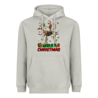 Moon Dust merry christmas deer skeleton Heavyweight Hoodie - FaDigitalArtStudio