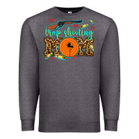 Charcoal Heather trap shooting mom Premium Sweatshirt - AdoDesignShop