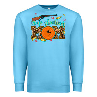 Ocean Blue trap shooting mom Premium Sweatshirt - AdoDesignShop
