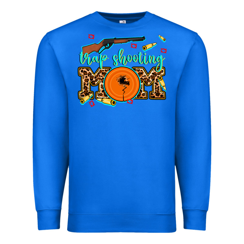 Trap Shooting Mom Premium Sweatshirt by AdoDesignShop | Teevron