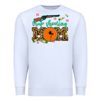 White trap shooting mom Premium Sweatshirt - AdoDesignShop
