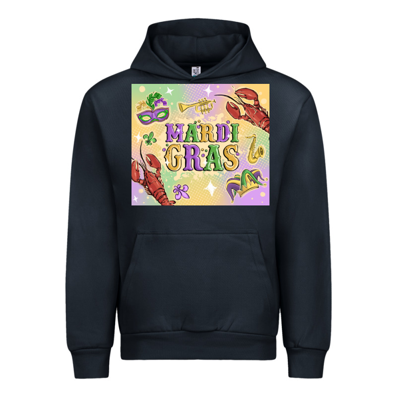 Mardi Gras Urban Hoodie by MaliasSmallBusiness | Teevron