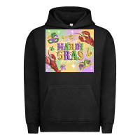 Pigment Black mardi gras Urban Hoodie - MaliasSmallBusiness