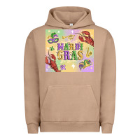 Pigment Burro mardi gras Urban Hoodie - MaliasSmallBusiness