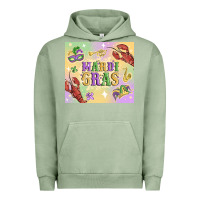 Pigment Oil Green mardi gras Urban Hoodie - MaliasSmallBusiness