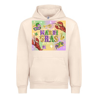 Sandshell mardi gras Urban Hoodie - MaliasSmallBusiness