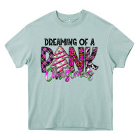 Arona Dreaming Of A Pink Christmas Heavy Core Tee - CowhideDigitalArt
