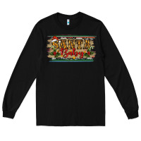 Black Santa Baby Western Christmas Long Sleeve Tee - RanaPortraitStore