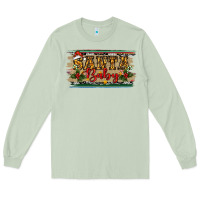 Matcha Santa Baby Western Christmas Long Sleeve Tee - RanaPortraitStore