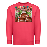 Cardinal football leopard cactus Premium Sweatshirt - JahusDesignShop