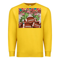 Lemon football leopard cactus Premium Sweatshirt - JahusDesignShop