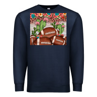 Navy football leopard cactus Premium Sweatshirt - JahusDesignShop