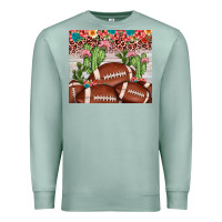 Seafoam football leopard cactus Premium Sweatshirt - JahusDesignShop