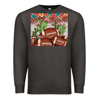 Smoke football leopard cactus Premium Sweatshirt - JahusDesignShop