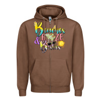 Chestnut beaches booze and besties tbw Zipper Hoodie - texasbilliewilder
