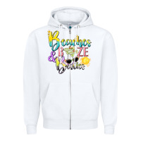 White beaches booze and besties tbw Zipper Hoodie - texasbilliewilder