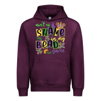 Mauve Wine ain't no shame in my bead game Urban Hoodie - MaliasSmallBusiness