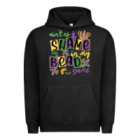 Pigment Black ain't no shame in my bead game Urban Hoodie - MaliasSmallBusiness