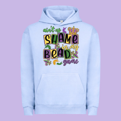 Ain't No Shame In My Bead Game Urban Hoodie Designed By Maliassmallbusiness