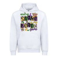 White ain't no shame in my bead game Urban Hoodie - MaliasSmallBusiness