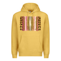 Antique Gold XOXO Brushstrokes Valentines Day Premium Hoodie - Jasminsmagicworld