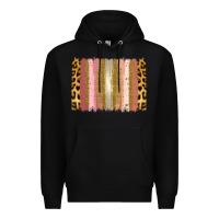 Black XOXO Brushstrokes Valentines Day Premium Hoodie - Jasminsmagicworld