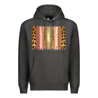 Charcoal Heather XOXO Brushstrokes Valentines Day Premium Hoodie - Jasminsmagicworld