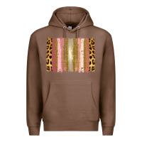 Chestnut XOXO Brushstrokes Valentines Day Premium Hoodie - Jasminsmagicworld
