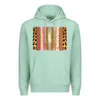 Seafoam XOXO Brushstrokes Valentines Day Premium Hoodie - Jasminsmagicworld