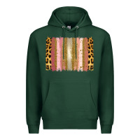 Sports Green XOXO Brushstrokes Valentines Day Premium Hoodie - Jasminsmagicworld