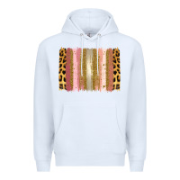 White XOXO Brushstrokes Valentines Day Premium Hoodie - Jasminsmagicworld