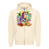 Sandshell beach gnome Zipper Hoodie - texasbilliewilder