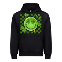 Black checkered st. patrick's day Urban Hoodie - MaliasSmallBusiness