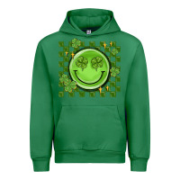 Emerald checkered st. patrick's day Urban Hoodie - MaliasSmallBusiness