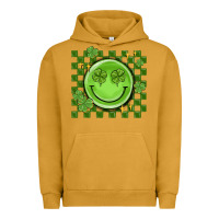 Pigment Peanut Butter checkered st. patrick's day Urban Hoodie - MaliasSmallBusiness