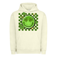 Pigment Pistachio checkered st. patrick's day Urban Hoodie - MaliasSmallBusiness