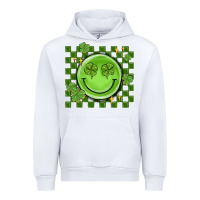 White checkered st. patrick's day Urban Hoodie - MaliasSmallBusiness